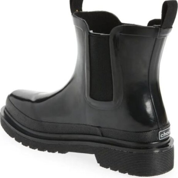 *** Chooka Damascus Waterproof Chelsea Boot (Women) BLACK NWT $85 - Picture 2 of 2